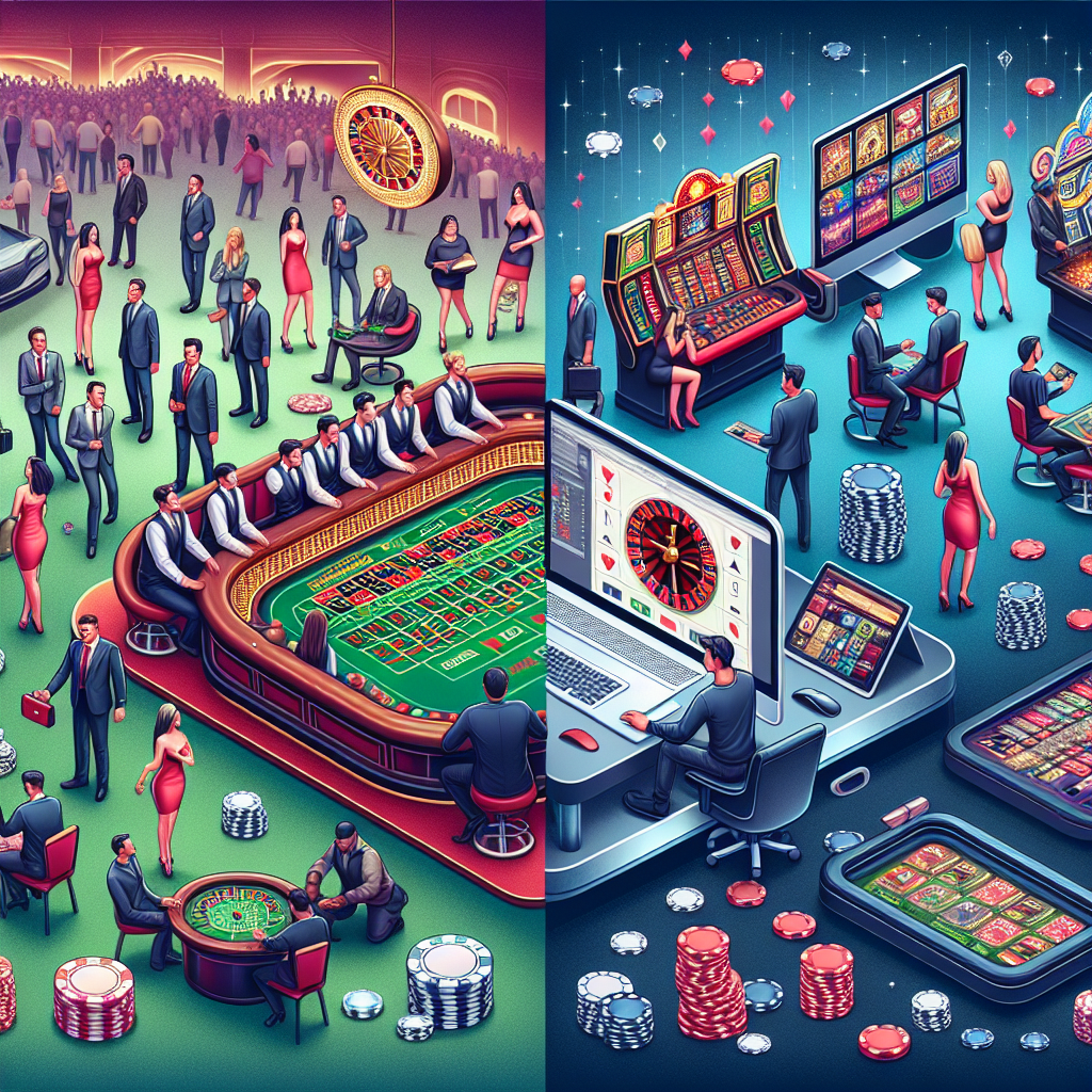 Онлайн казино vs традиционные: выбор сегодняшнего игрока