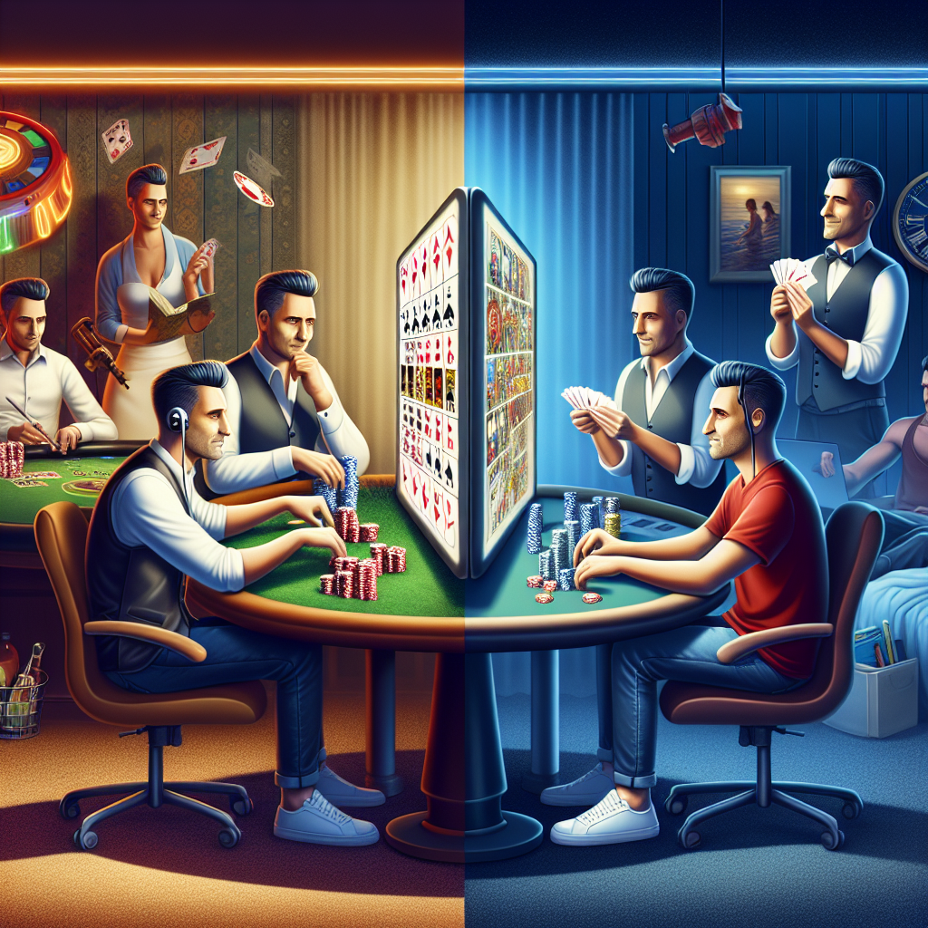 Психология азартных игр: Онлайн vs. Оффлайн - исследование влияния на поведение игроков
